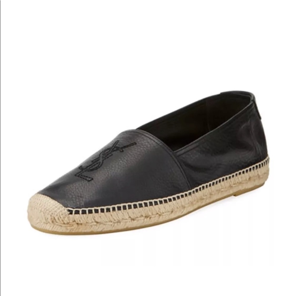 ⛔️SOLD⛔️ YSL black espadrilles 39 Saint Laurent